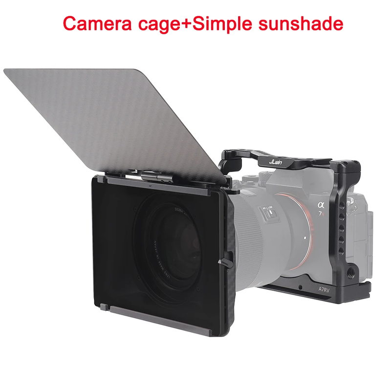 Camera Cage for Sony A7RV Aluminum Alloy Cage A7R5 to Mount Tripod Monitor Photo