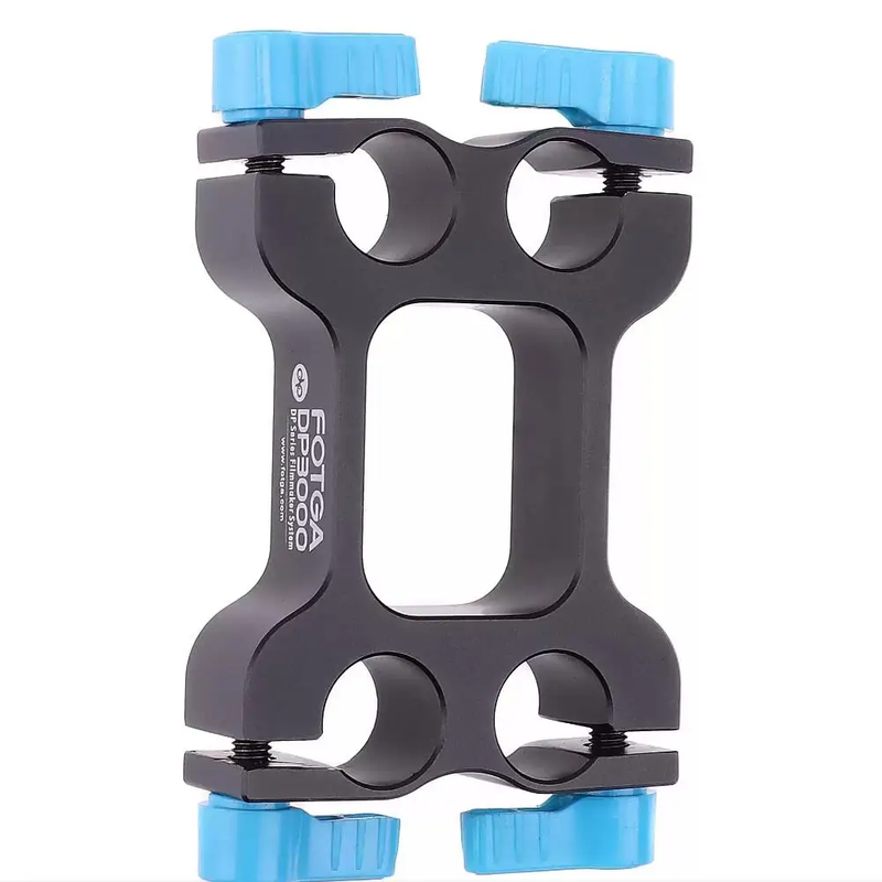 DP3000 Offset Riser Rail Block Rod Clamp for 4Pcs 15Mm Rod DSLR Rig System
