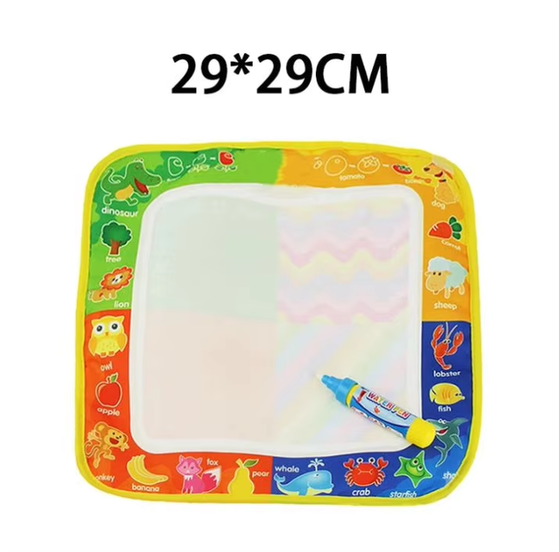 Coolplay Magic Water Drawing Mat Coloring Doodle Mat with Magic Pens Montessori