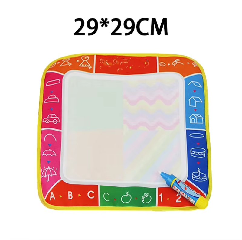 Coolplay Magic Water Drawing Mat Coloring Doodle Mat with Magic Pens Montessori