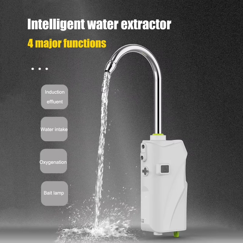 3 in 1 Hand-Washing Fishing Gear Portable Intelligent Sensor Water Oxygen Air Pu