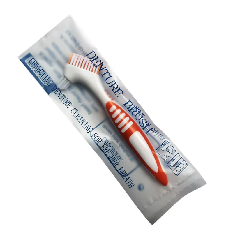 1Pc Denture Toothbrush Cleaning Brush Double Sided Denture Brush Invisible Brace
