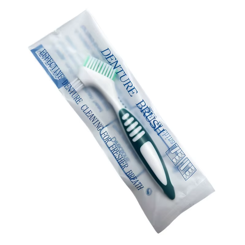 1Pc Denture Toothbrush Cleaning Brush Double Sided Denture Brush Invisible Brace