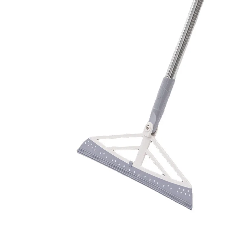 180 Rotatable Magic Rubber Broom Silicone Mop Hand Dust Brooms Home Floor Clean
