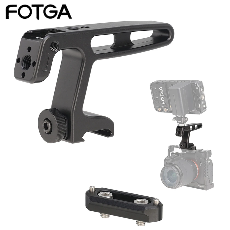 Camera Top Handle Slider Hand Grip Handgrip Arri Locating Screw Monitor Mic Rig