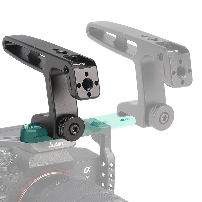 Camera Top Handle Slider Hand Grip Handgrip Arri Locating Screw Monitor Mic Rig