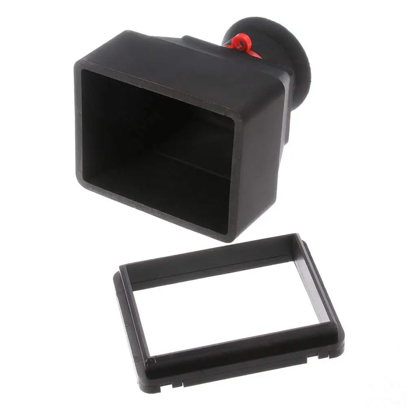 3.2'' 3X Universal LCD Viewfinder Extender with Neck Strap for 3.2 Inch LCD Monit