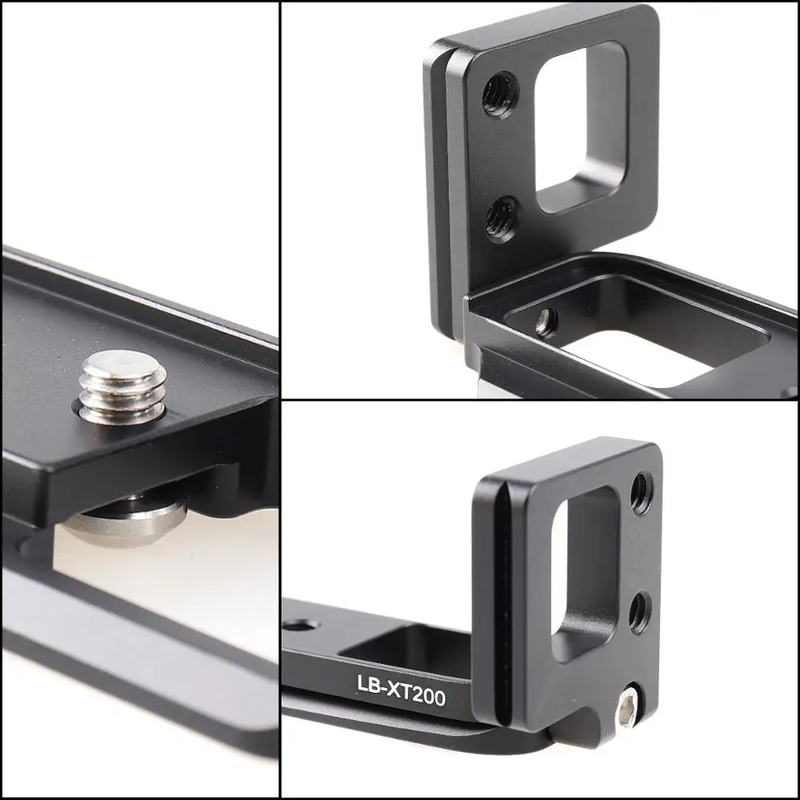 Camera Hand Grip Quick Release Plate Vertical Bracket for Fujifilm Fuji X-T200 X