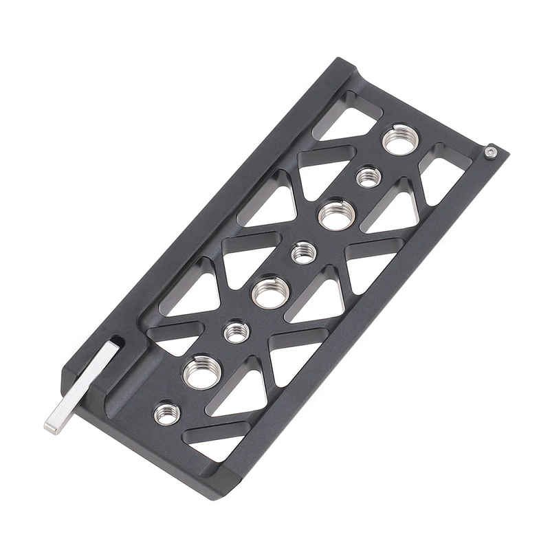 5/8/10 Inch Dovetail Plate with 3/8 1/4 Screw Hole for Tilta Standard Lightweigh