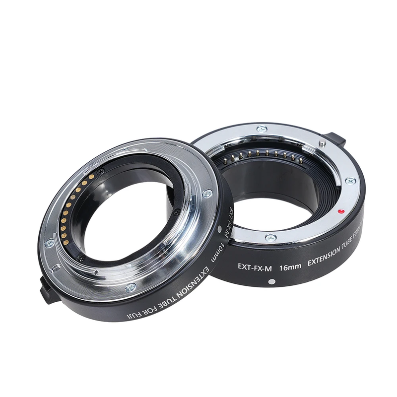 Auto Focus Macro Extension Tube 10Mm + 16Mm for Fujifilm Fuji FX Mount X-E3 X-E2