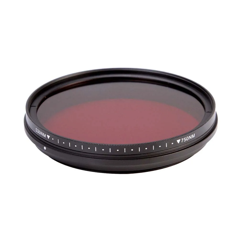 77Mm Adjustable Infrared IR Cut Filter Pass X Ray 530Nm to 750Nm 720Nm 680Nm 77