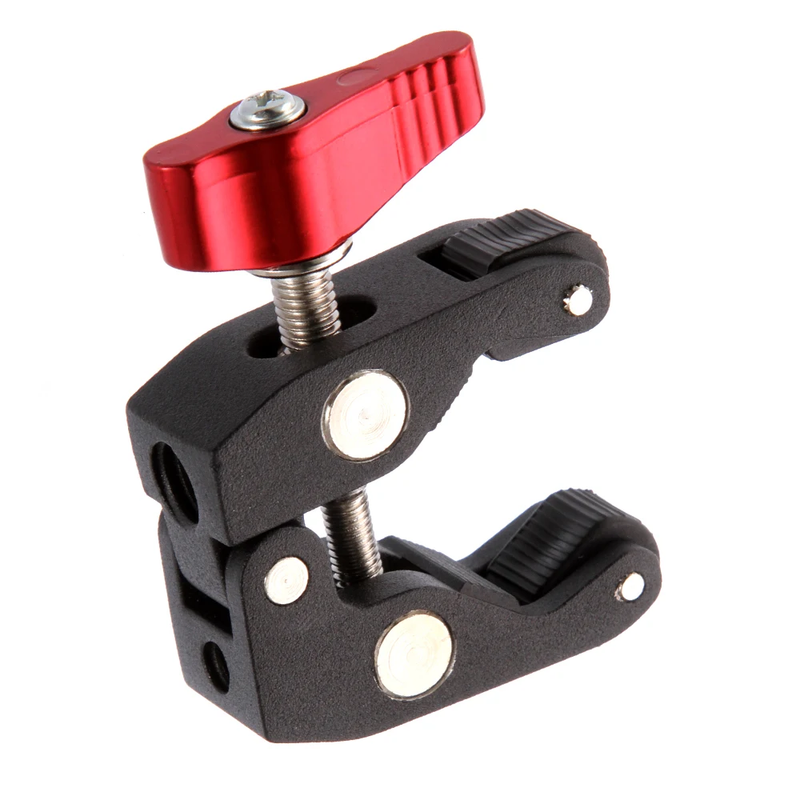 Articulated Arm Crab Claw Super Clamp Clip Holder for Studio Flash Light Camera
