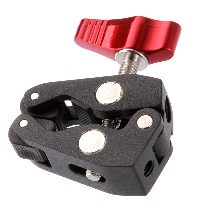 Articulated Arm Crab Claw Super Clamp Clip Holder for Studio Flash Light Camera