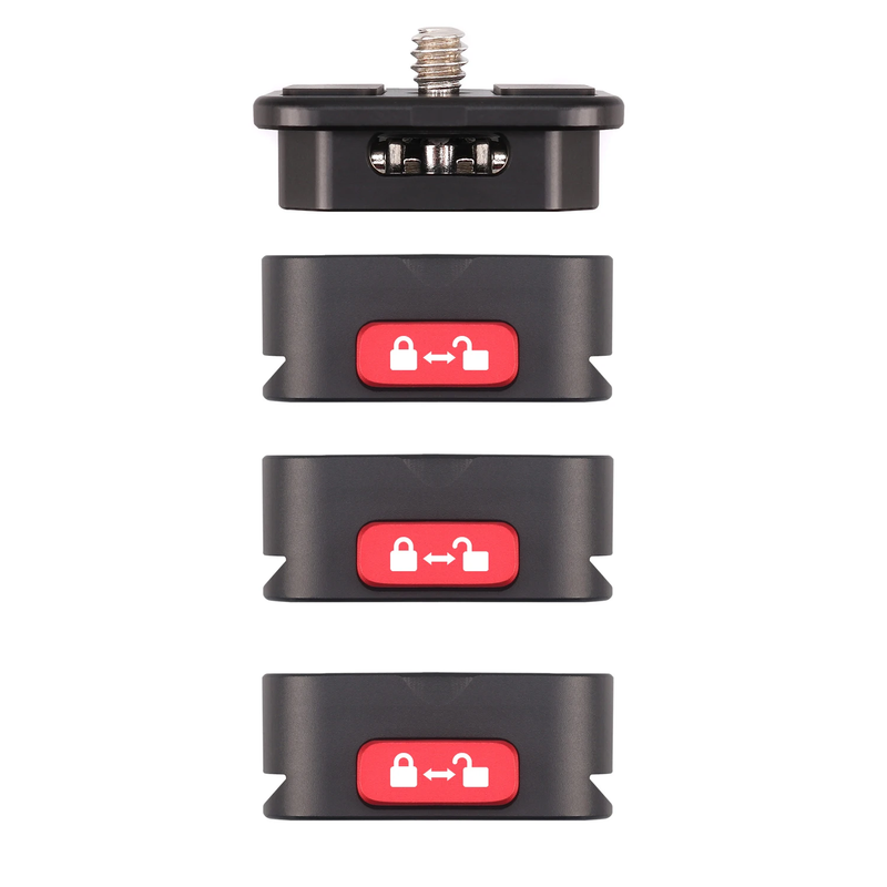 Camera Tripod Mount Claw Arca QR Plate Quick Release Clamp Kit for Canon/Sony/Ni