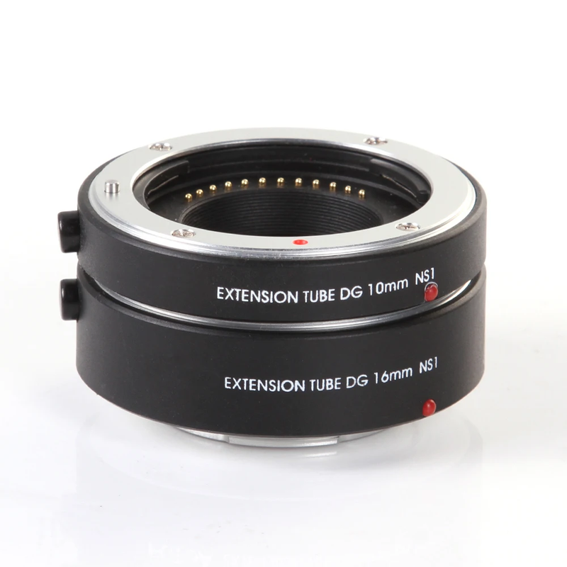 Auto Focus Macro Extension Tube 10Mm+16Mm Set for Nikon 1 Mount J1 J2 J3 V1 Cam