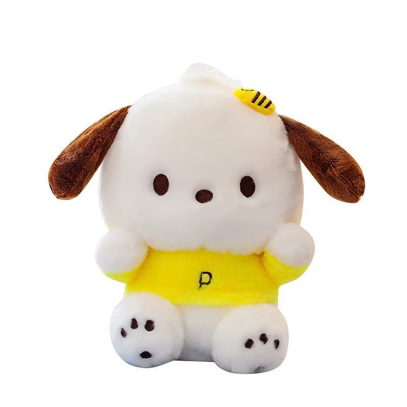 Cartoon Pochacco Plush Toy Soft Stuffed Doll Cute Sofa Cushion Bedroom Decorati