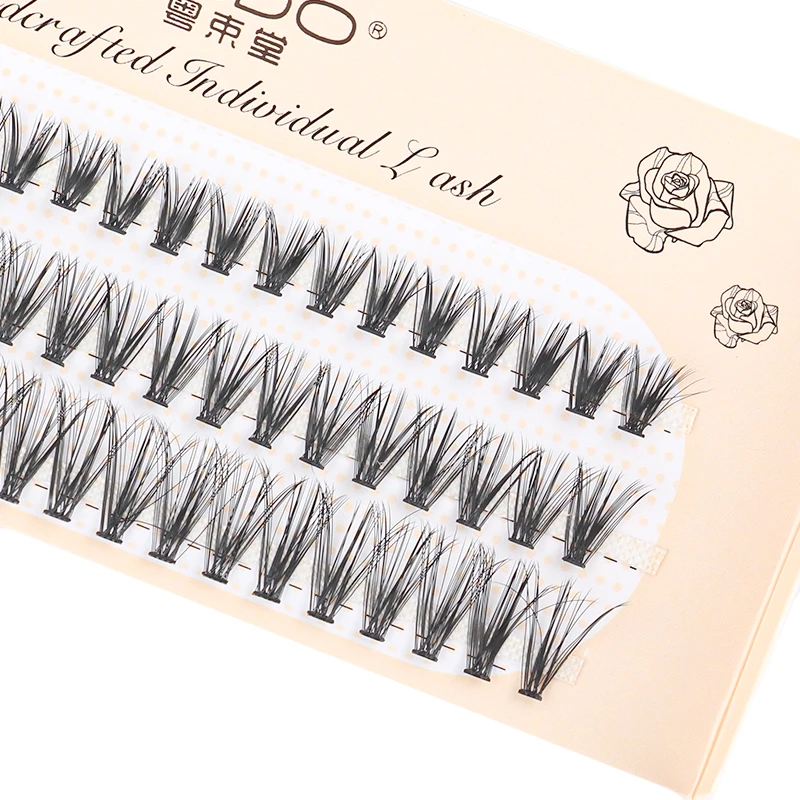20D Mink Eyelashes Extension 60 Bundles Natural Eyelash 3D Fan Individual Lash C