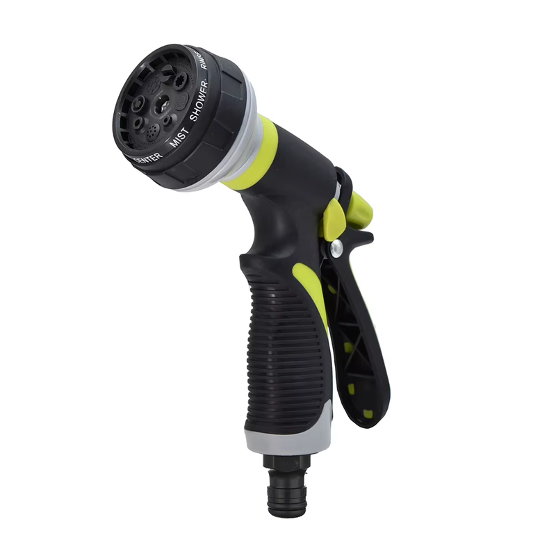 Hand-Held Water Hose Nozzle Multi-Function Garden Spray Nozzle High Pressure Hos