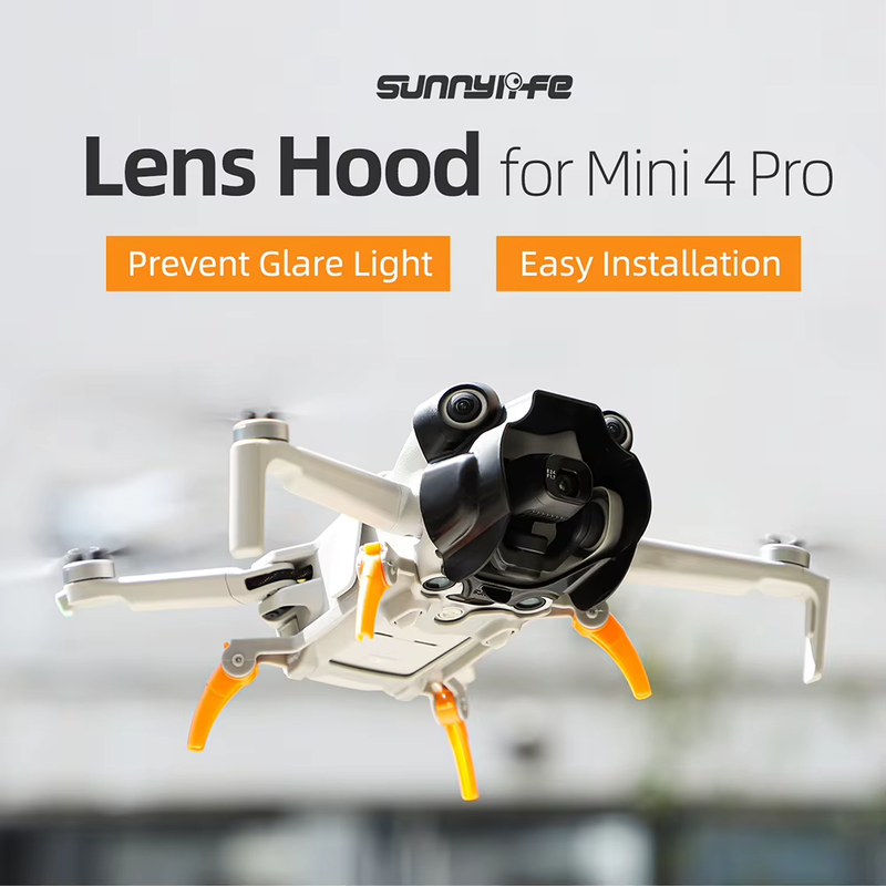 Anti-Glare Cover Drone Accessories Sunshade Lens Protector Precise Molded Fit Ex