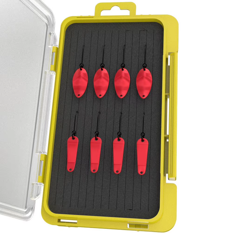 Portable Fishing Bait Box Waterproof Bait Lure Hook Boxes Compartments Shockproo