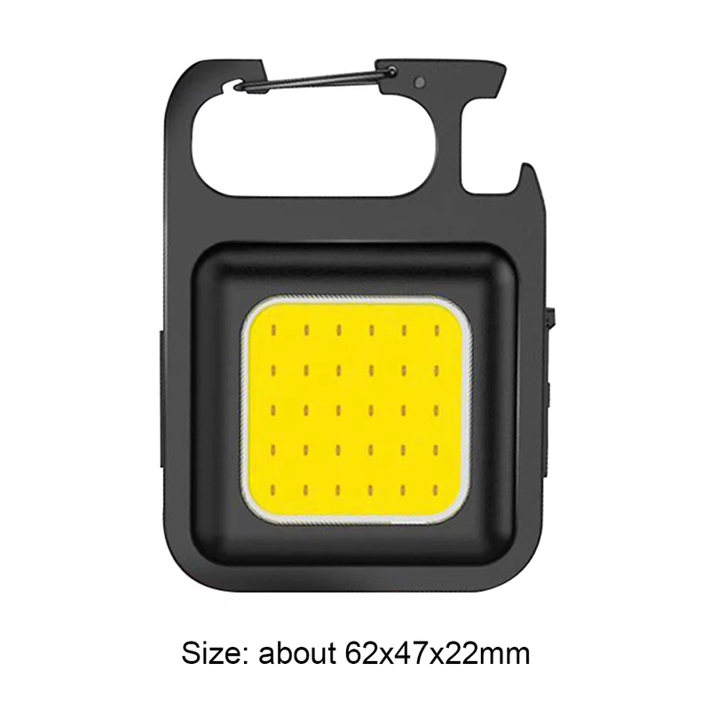COB Pocket Work Light Multifunctional LED Mini Working Light 4 Modes with Hook B