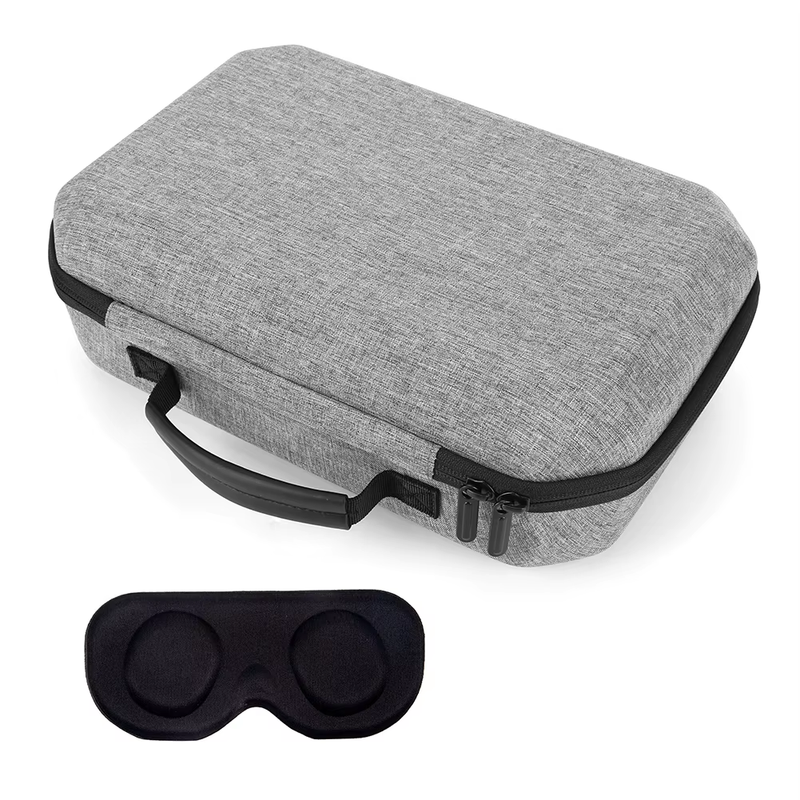 Carrying Case with Lens Cover Waterproof Protective Bag Shockproof Mesh Pocket f