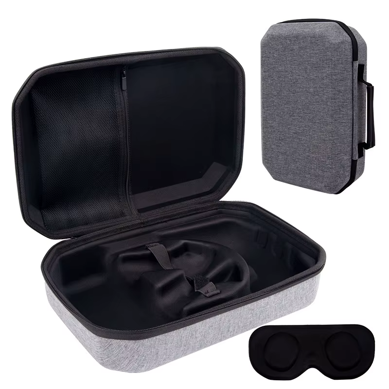 Carrying Case with Lens Cover Waterproof Protective Bag Shockproof Mesh Pocket f
