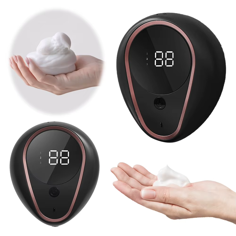 Automatic Wall Mount Hand Sanitizer Machine Infrared Sensor Rechargeable Foam De