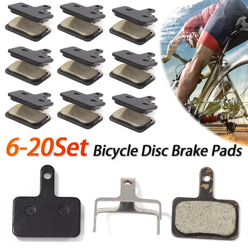 6-20Set MTB Mountain Bike Disc Brake Pads Bicycle Disc Brake Cycling Brake Parts