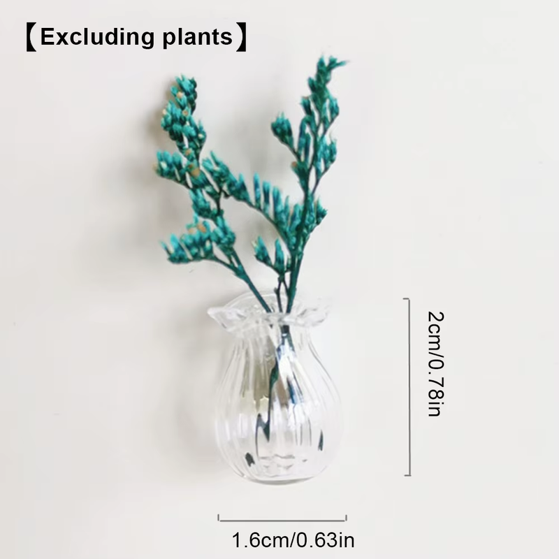 Mini Ceramic Vase Magnets Sticker for Refrigerator 3D Printing DIY Fridge Magnet