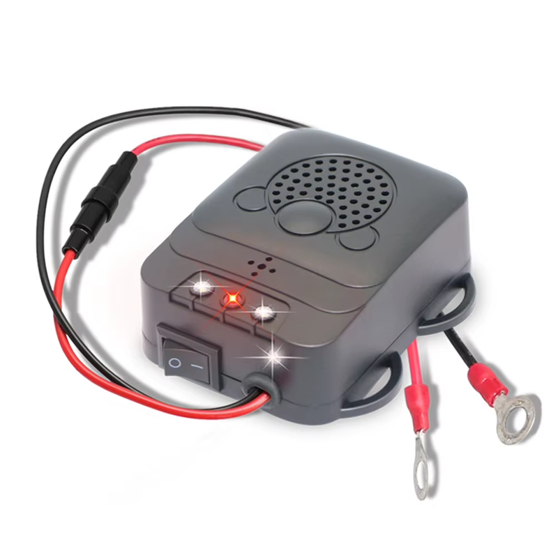 Ultrasonic Insect Birds Deterrent Snake Mouse Repellent for Outdoor Courtyards