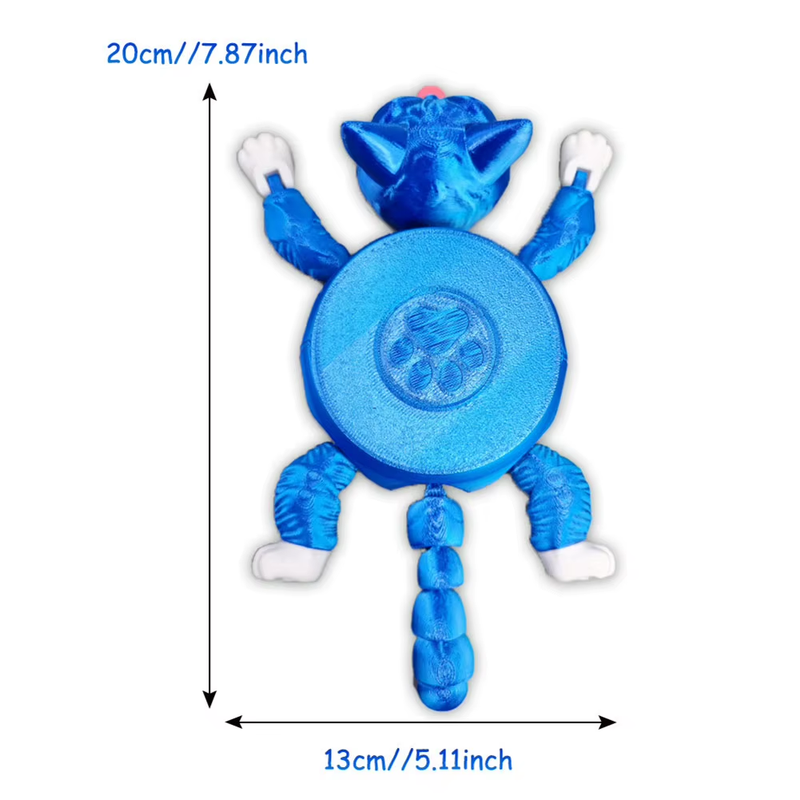 Creative Cat Coasters Funny Panicked 3D Printed Cat Cup Pad Heat Insulated Novel