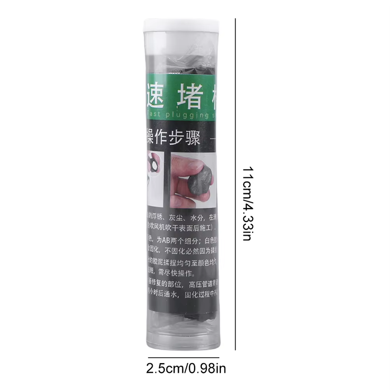 2Pcs Epoxy Putty Stick 40/120Ml Fast Repair Epoxy Glue Permanent Bonding Repair