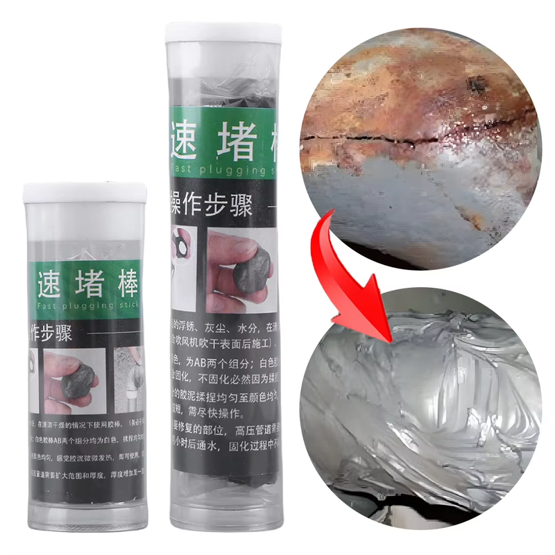 2Pcs Epoxy Putty Stick 40/120Ml Fast Repair Epoxy Glue Permanent Bonding Repair