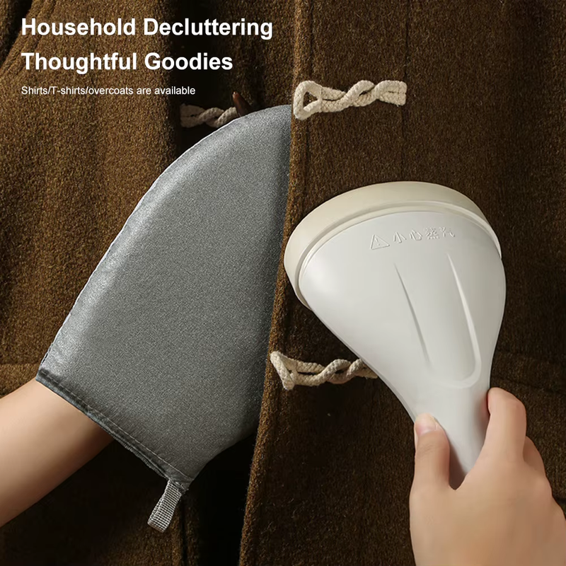 Fabric Handheld Ironing Board Heat Resistant Garment Steamer Ironing Gloves anti