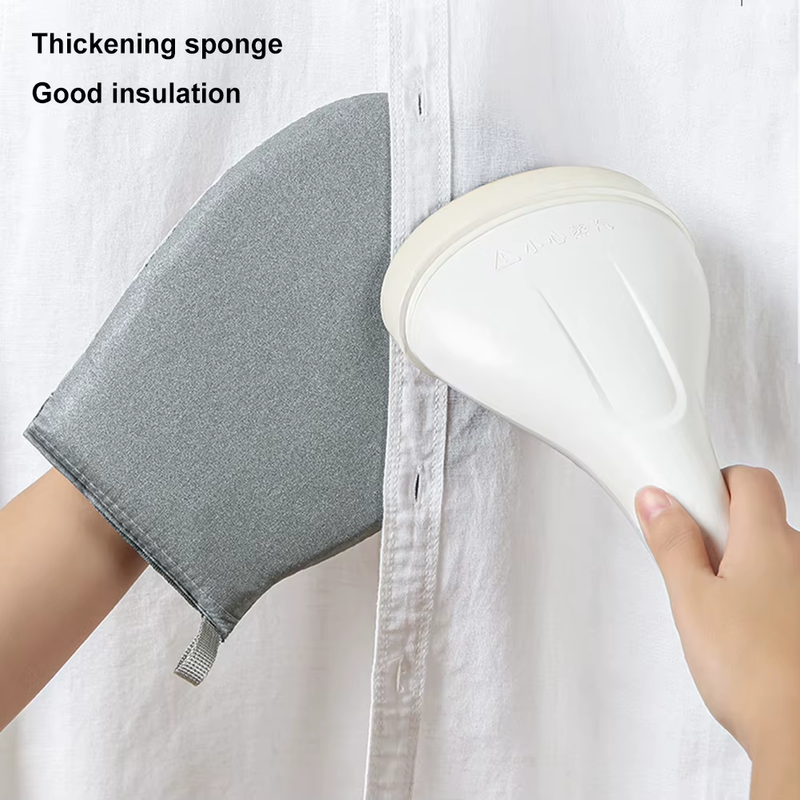 Fabric Handheld Ironing Board Heat Resistant Garment Steamer Ironing Gloves anti