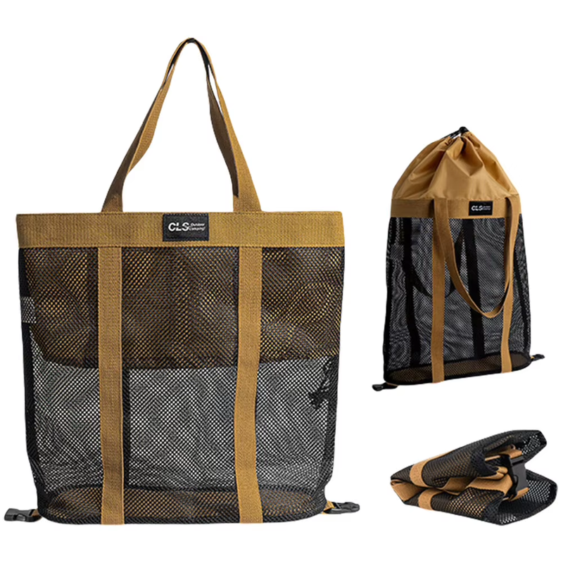 Outdoor Camping Handbag Large Capacity Foldable Beach Handbag Folding Picnic Bag