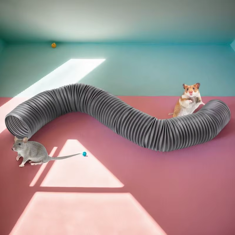 Hamster Tunnel Pet Mice Training Tunnel Lightweight Fun Accessories for Small An
