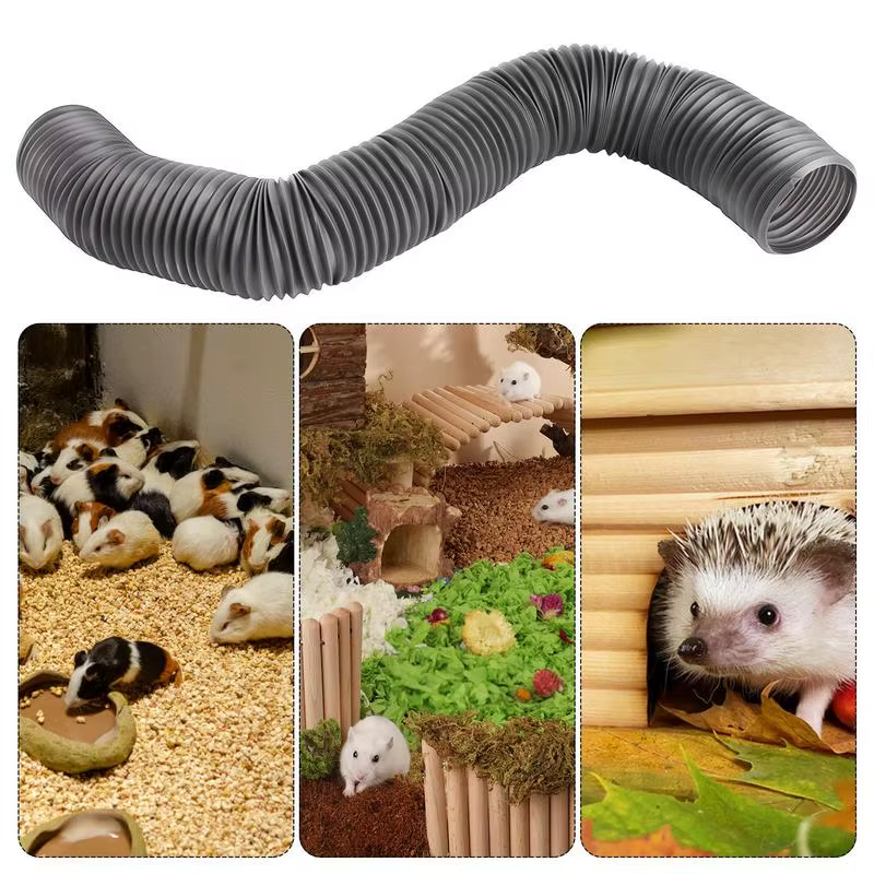 Hamster Tunnel Pet Mice Training Tunnel Lightweight Fun Accessories for Small An