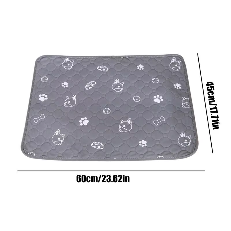 Bunny Mat Pet Pee Training Puppy Pads Non-Slip Washable Reusable Floor Protector