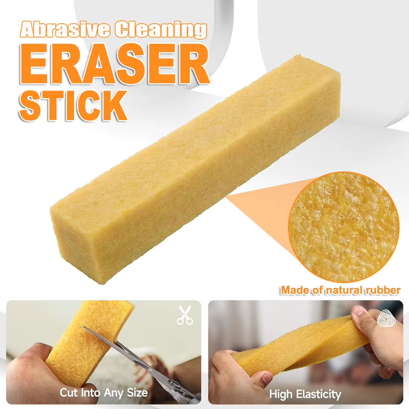 Abrasive Cleaning Eraser Stick Woodworking Eraser Block Natural Rubber Cleaning