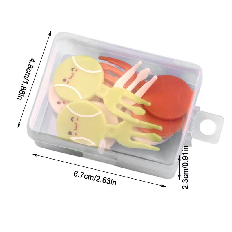 Kids Food Picks Cute Appetizer Forks Cartoon Snack Toothpick for Fruits Appetize