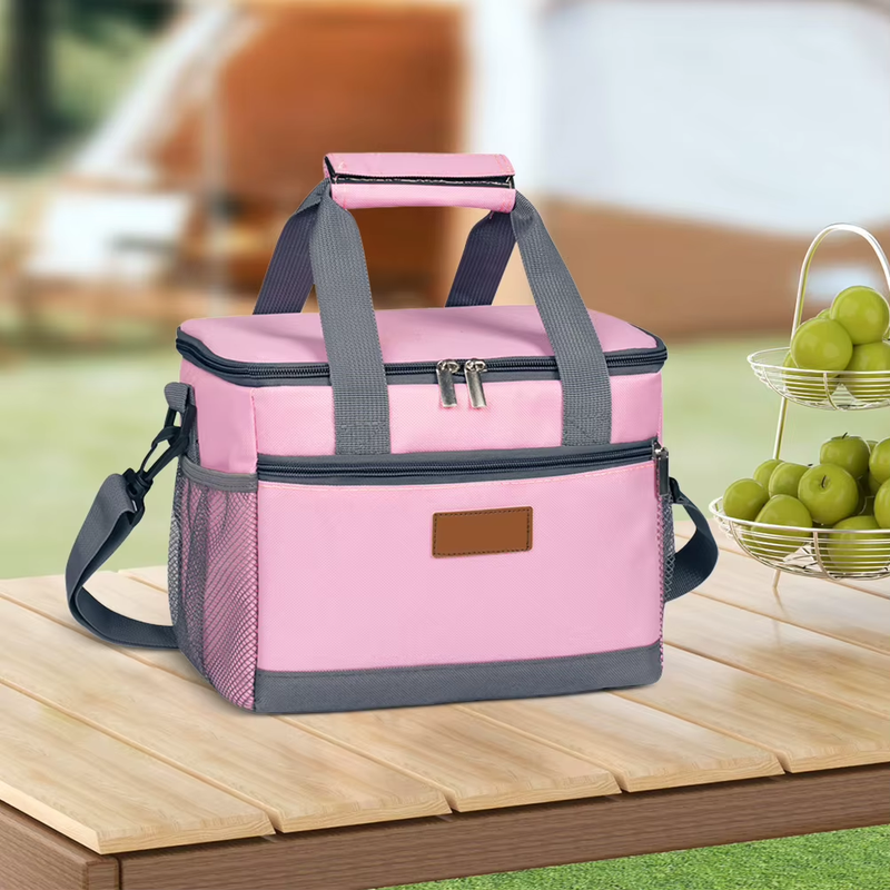 Insulated Lunch Bag Large Capacity Heat Insulated Tote Bag Waterproof Leakproof