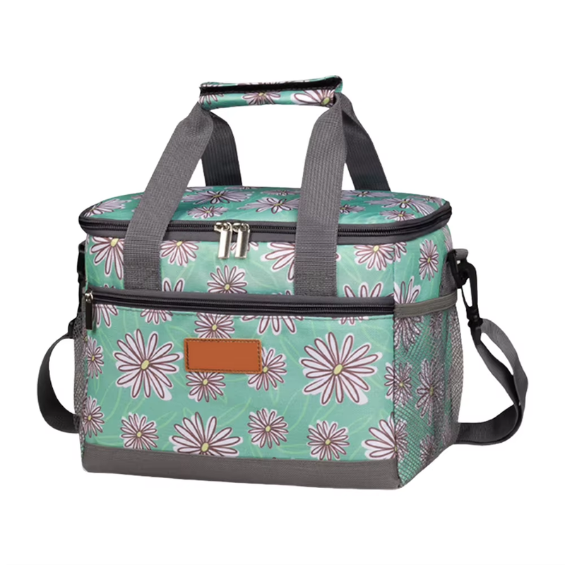 Insulated Lunch Bag Large Capacity Heat Insulated Tote Bag Waterproof Leakproof