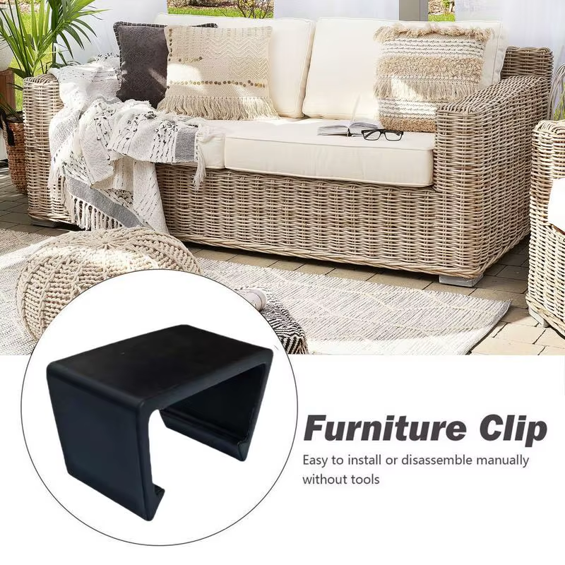 Patio Furniture Clips Securing Patio Furniture from Wind Adjusted Thick Utility