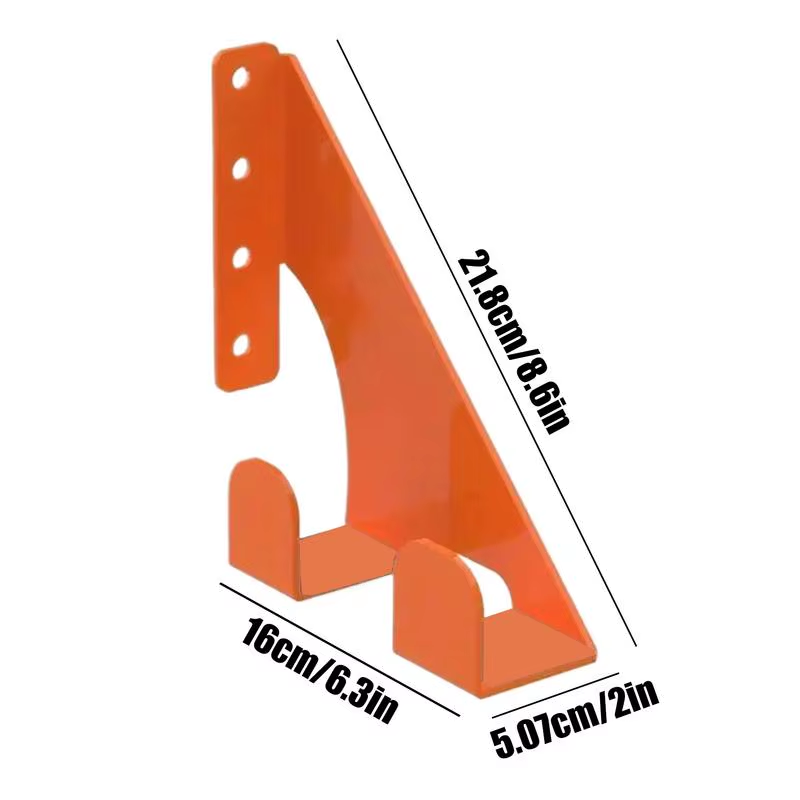 Chainsaw Hanger High-Strength Chainsaw Wall Mount Hanger Metal Rustproof Bracket
