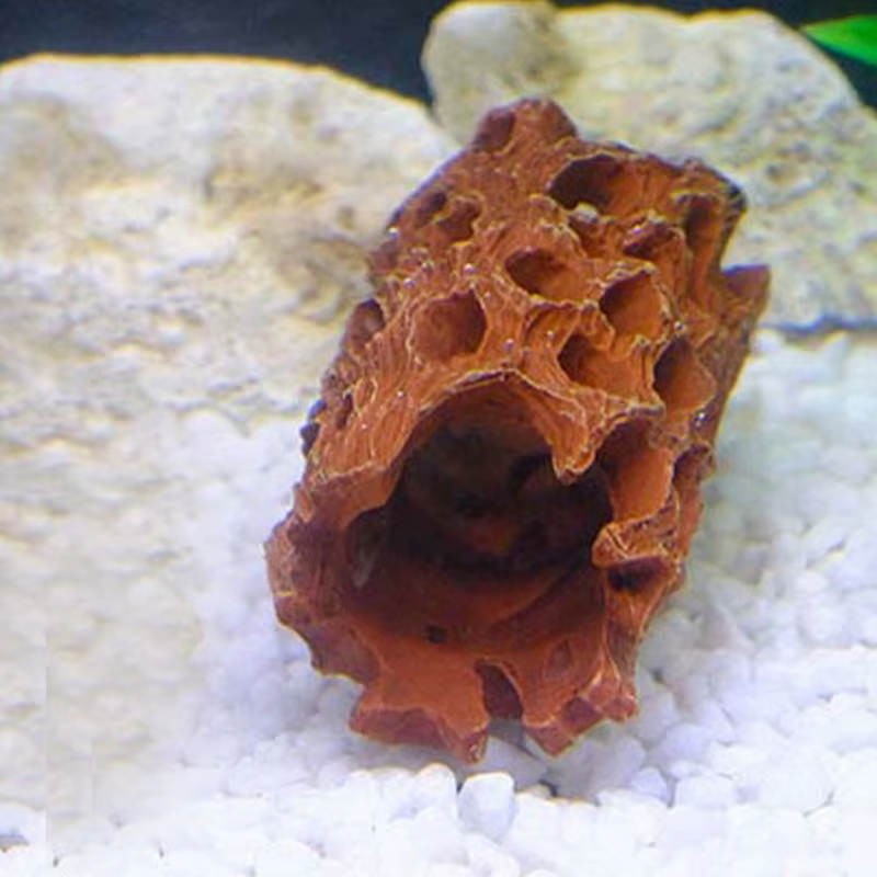 Aquarium Shrimp Hideouts Stable Shrimp Breeding Cave Irregular Shape Decor Coral