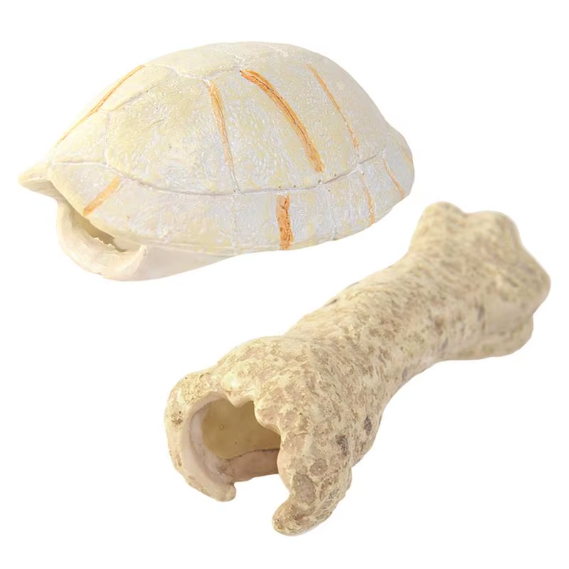Pet Reptile Hide Shelter Small Lizard Hideaway Cave and Climbing Habitat Decor f