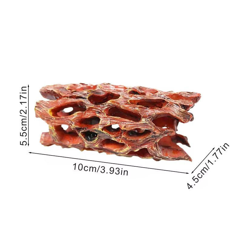 Shrimp Hides for Aquarium Stable Shrimp Cave Aquarium Tunnel Irregular Shape Dec