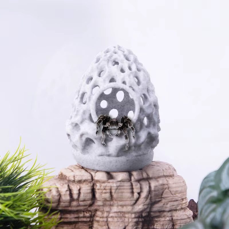 Fish Cave for Aquarium Aquarium Rock Cave Fish House Realistic Porous Stone Orna